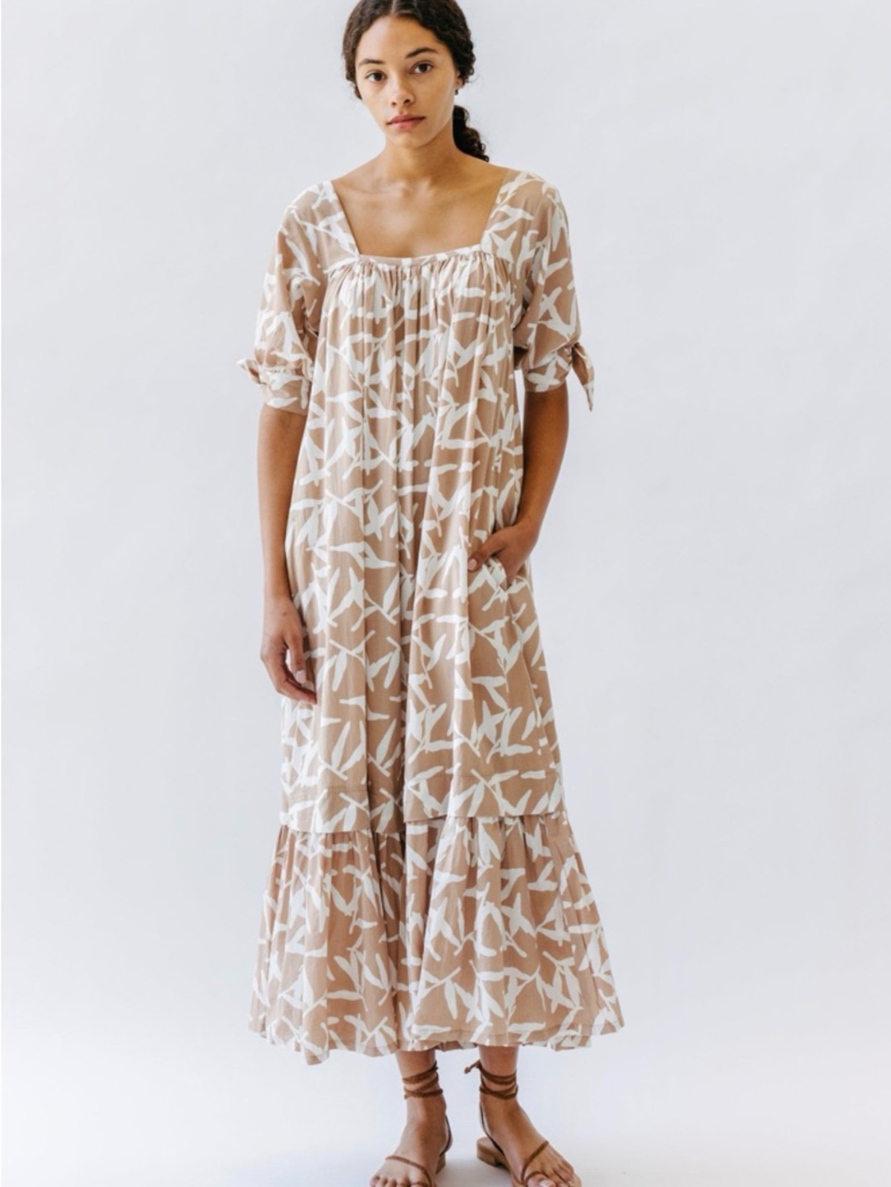 Mirth Pueblo Dress in the Desert Sand L